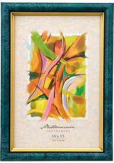 Фоторамка 585 13*18 малахит