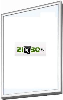 Рамка алюминий 84*119 серебро